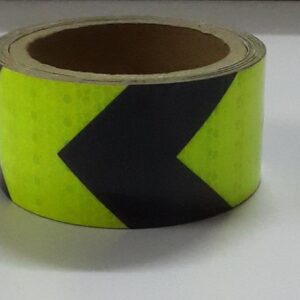 REFLECTIVE SHEET -SHINNY - BLACK & GREEN- FINER GLOSS (2INCH)