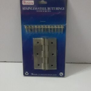S/S HINGES W/SCREWS - NEMSI - -  (3INCH)