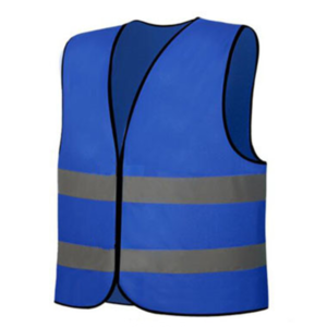 REFLECTOR JACKETS - HEAVY special - BLUE-  (XXL)