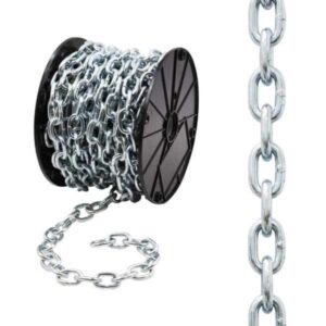 LINK CHAIN ( nyororo ) - CHROME-  (3 MM)