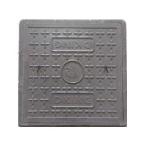 MANHOLE COVER - FIBRE - GREY- POLYESTER (15 X 15)