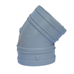 WASTE PVC BEND 45 - ADVANCE - GREY- PLASTIC (3INCH)