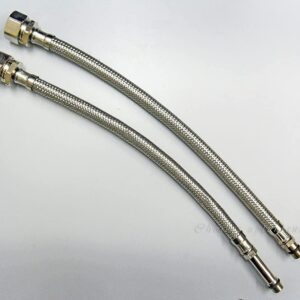 MIXER TAP FLEX TUBE - chrome - CHROME-  (standard)